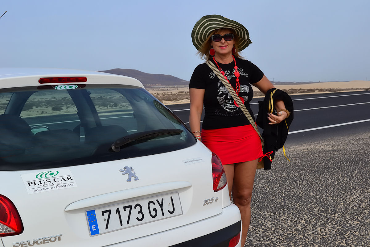 Mit dem Leihwagen auf Fuerteventura